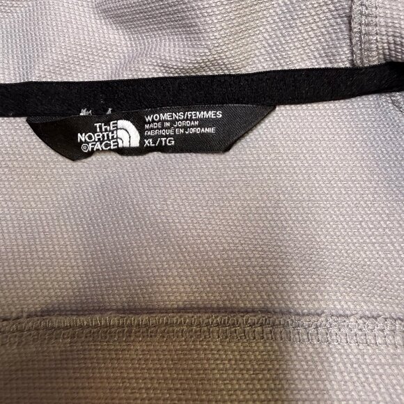 The North Face Nimble Hoodie Women’s XL Metallic Silver/Black EUC - Picture 6 of 11